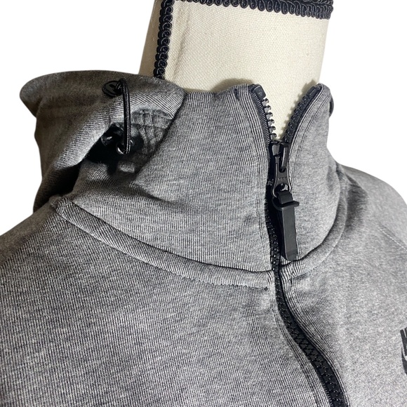Nike Sportswear Tech Fleece Full Zip Hoodie Womens 2X Gray - Picture 2 of 9